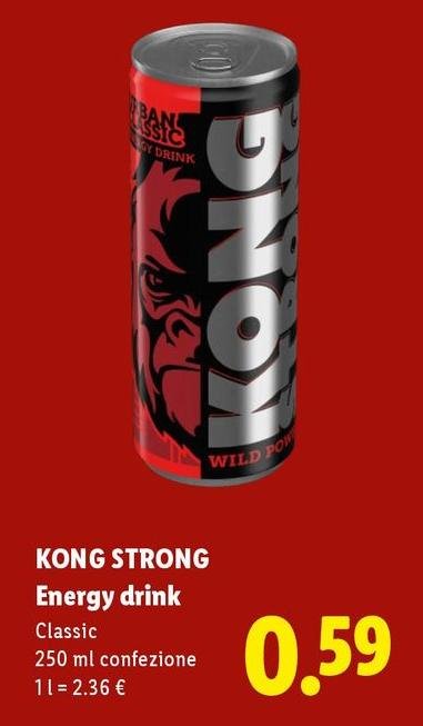 Kong Strong - Energy Drink