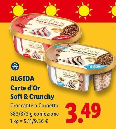 Algida - Carte D'or Soft & Crunchy