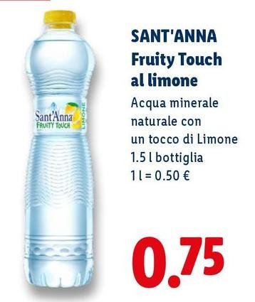 Sant'anna - Fruity Touch Al Limone