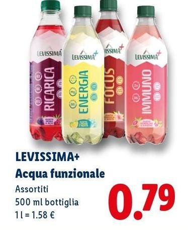 Levissima+ - Acqua Funzionale