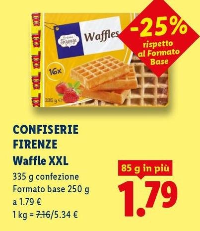 Confiserie Firenze - Waffle XXL