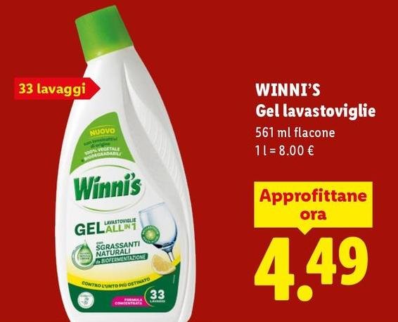 Winni's - Gel Lavastoviglie