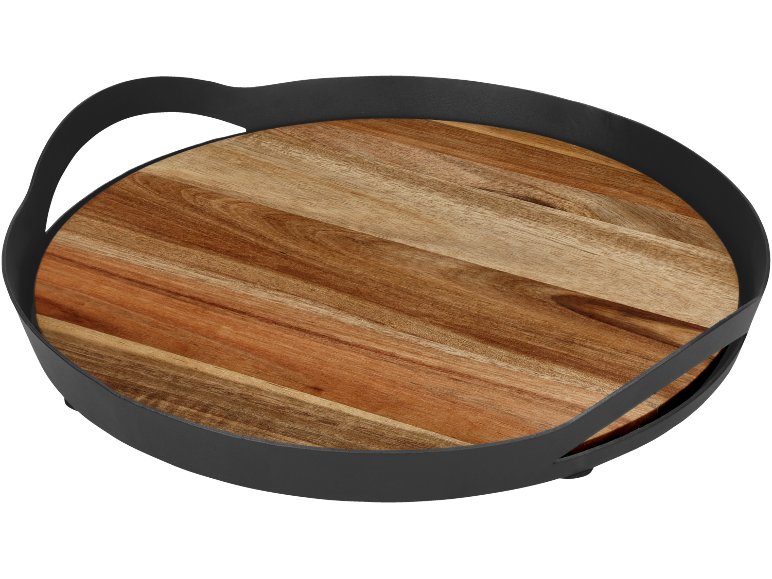 Vassoio in legno di acacia