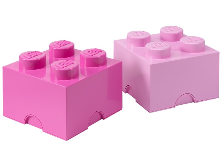 Mattoncino contenitore "Lego", 2 pezzi