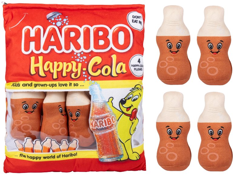 Cuscino con peluche "Haribo"