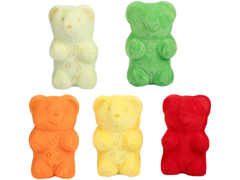 Cuscino con peluche "Haribo"