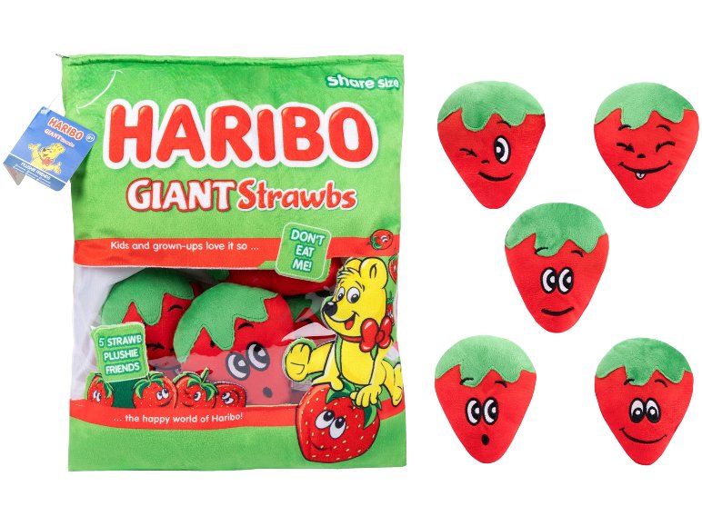 Cuscino con peluche "Haribo"