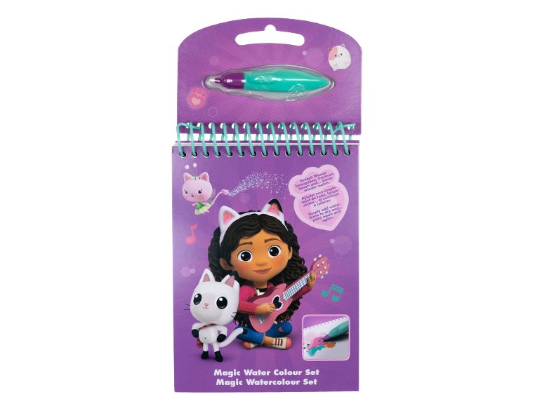 Lavagnetta magnetica o album da disegno ad acqua "Gabby's Dollhouse, Peppa Pig, Paw Patrol"