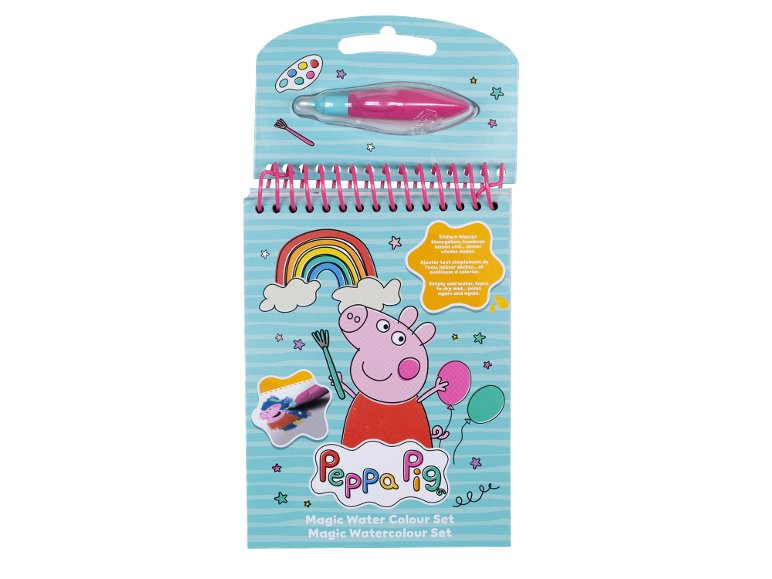 Lavagnetta magnetica o album da disegno ad acqua "Gabby's Dollhouse, Peppa Pig, Paw Patrol"