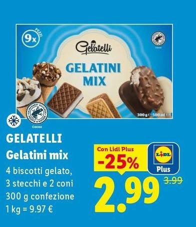 Gelatelli - Gelatini Mix