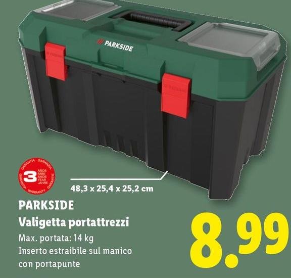Parkside - Valigetta Portattrezzi
