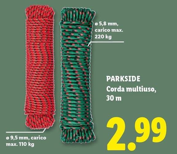Parkside - Corda Multiuso/30 M