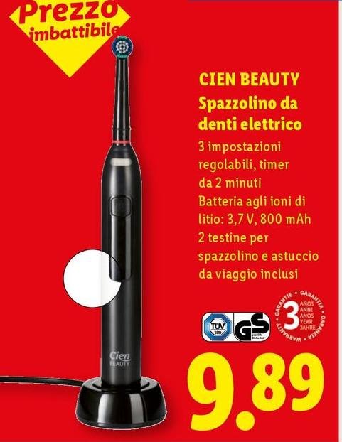 Cien Beauty - Spazzolino Da Denti Elettrico