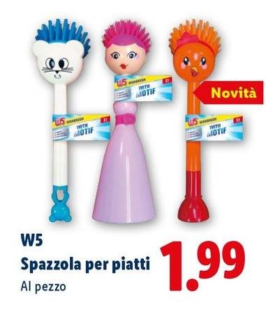 W5 - Spazzola Per Piatti