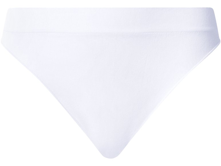 Perizoma a costine da donna, 3 pezzi