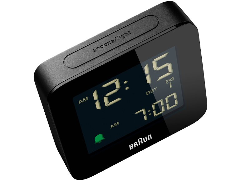 Funk-Wecker, digital "Braun"