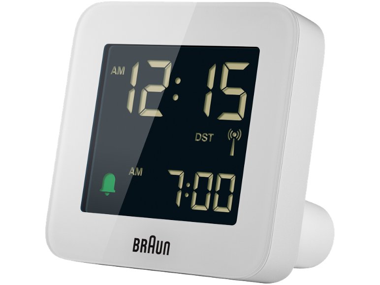 Funk-Wecker, digital "Braun"