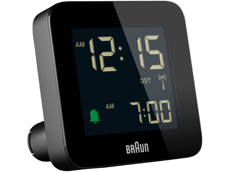 Funk-Wecker, digital "Braun"