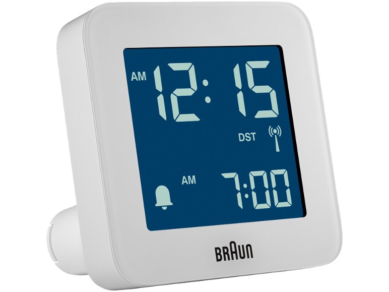 Funk-Wecker, digital "Braun"