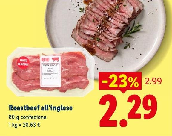 Roastbeef All'Inglese