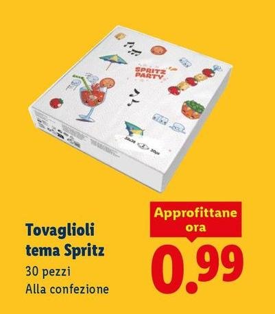 Tovaglioli Tema Spritz