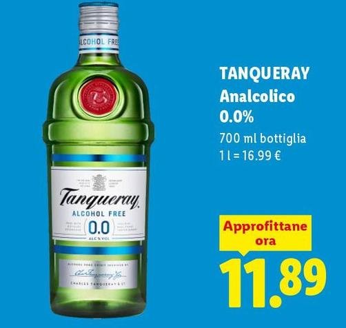 Tanqueray - Analcolico 0.0%