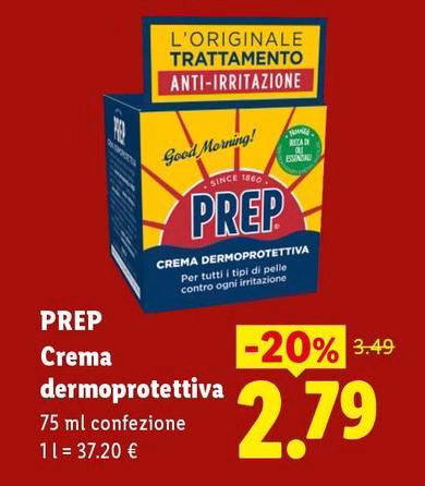 Prep - Crema Dermoprotettiva