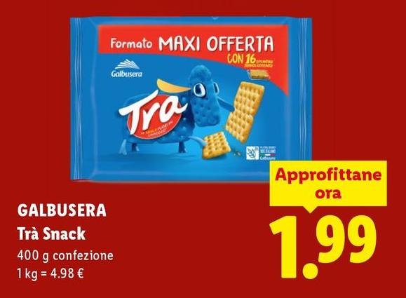 Galbusera - Trà Snack