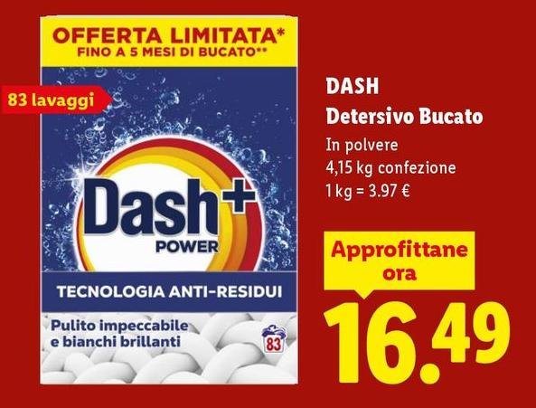 Dash - Detersivo Bucato
