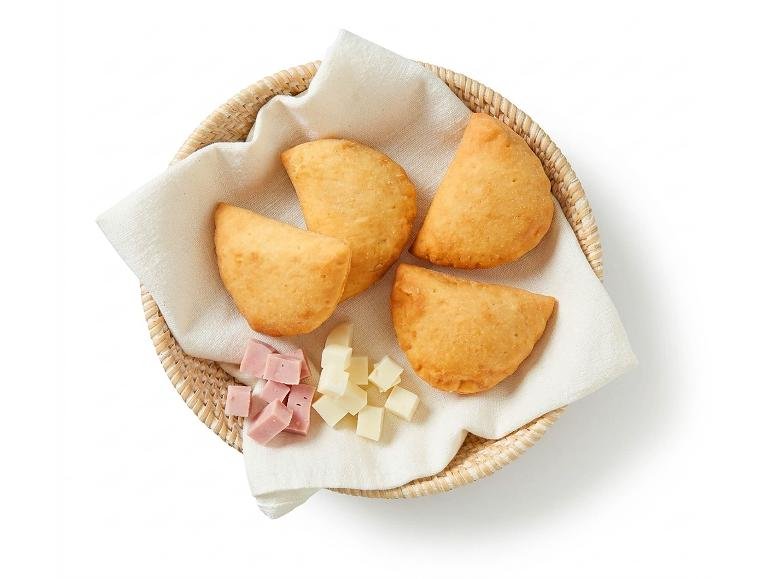 Panzerottino mozzarella e prosciutto