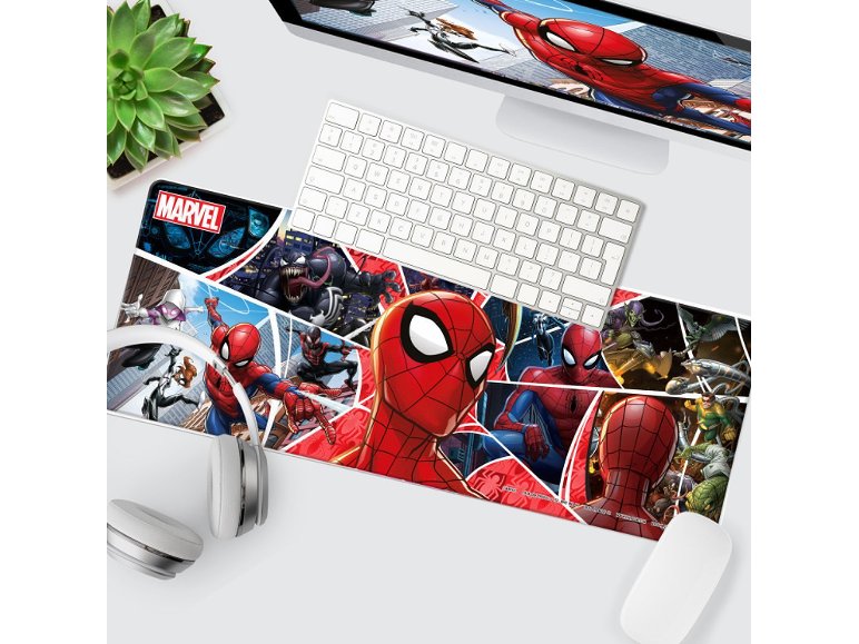 Tappetino da scrivania "Spiderman, Stitch"
