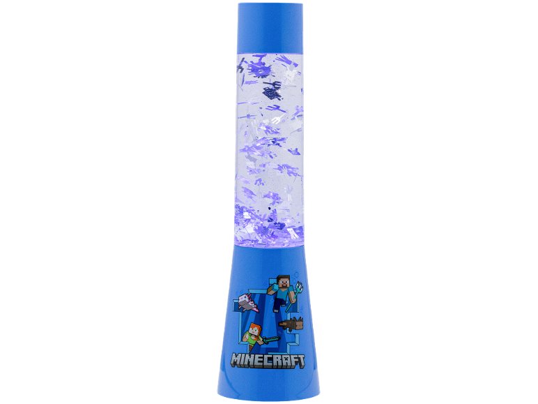 Lampada effetto lava "Minecraft"