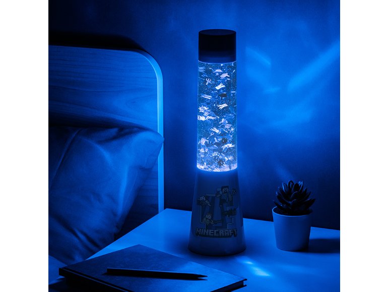 Lampada effetto lava "Minecraft"