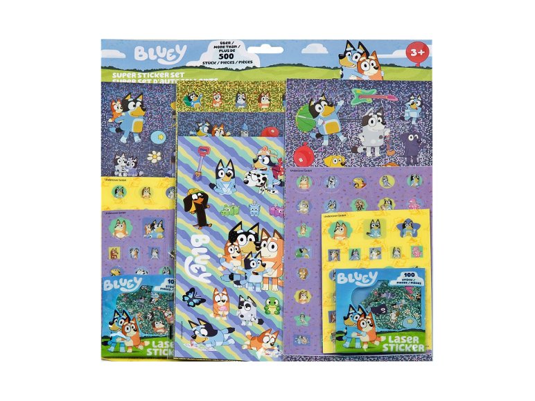 Adesivi "Frozen, Stitch, Paw Patrol, Bluey"