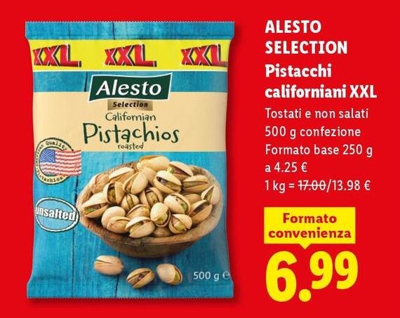 Alesto Selection - Pistacchi Californiani XXL
