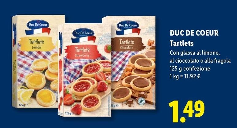 Duc De Coeur - Tartlets