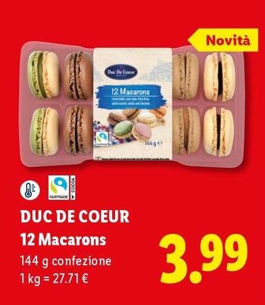 Duc De Coeur - 12 Macarons