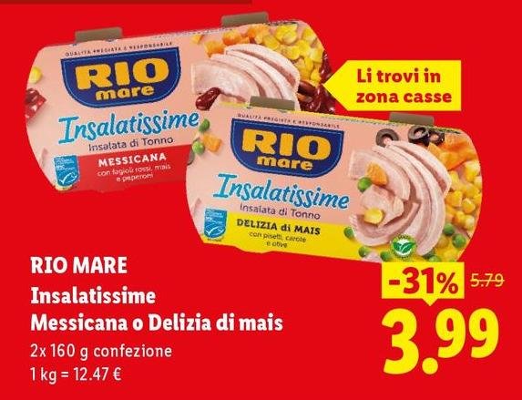 Rio Mare - Insalatissime Messicana O Delizia Di Mais