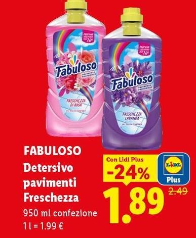 Fabuloso - Detersivo Pavimenti Frescheza