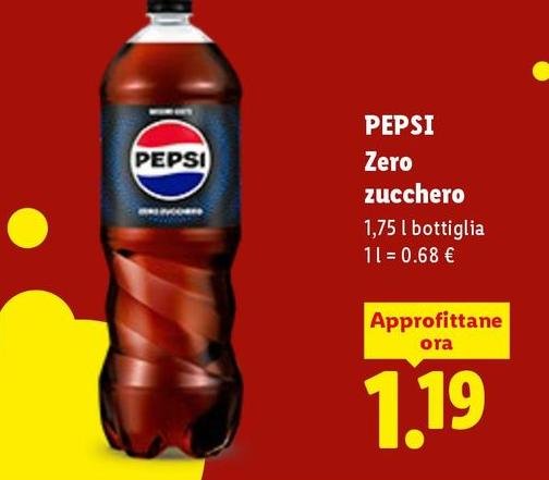 Pepsi - Zero Zucchero