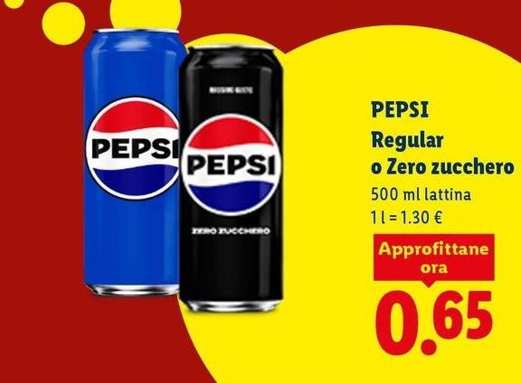 Pepsi - Regular O Zero Zucchero