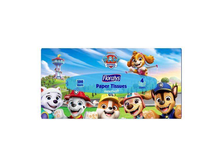 Paw Patrol scatola di fazzoletti di carta