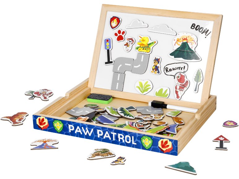 Orologio puzzle ad incastro o lavagna magnetica/scrivibile "Paw Patrol"