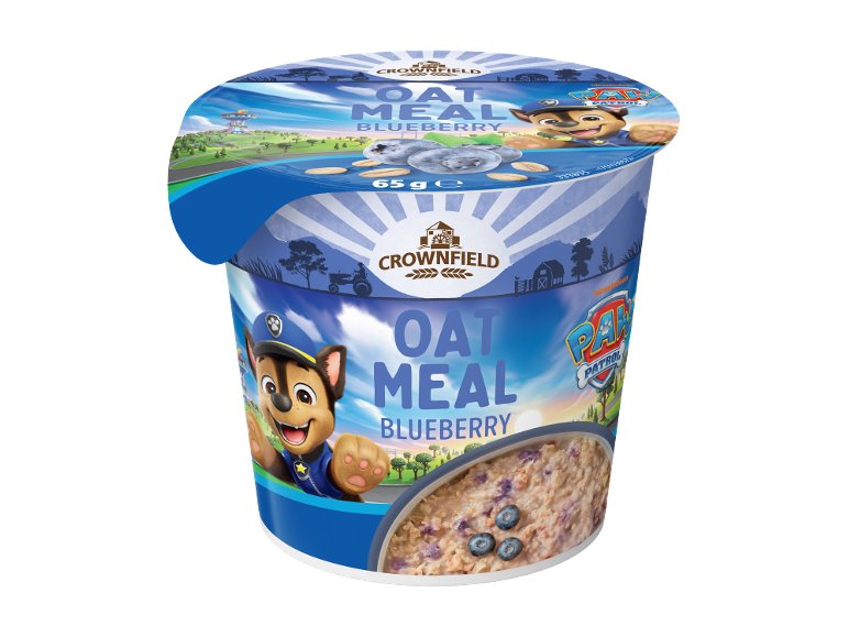 Paw Patrol porridge d'avena alla frutta