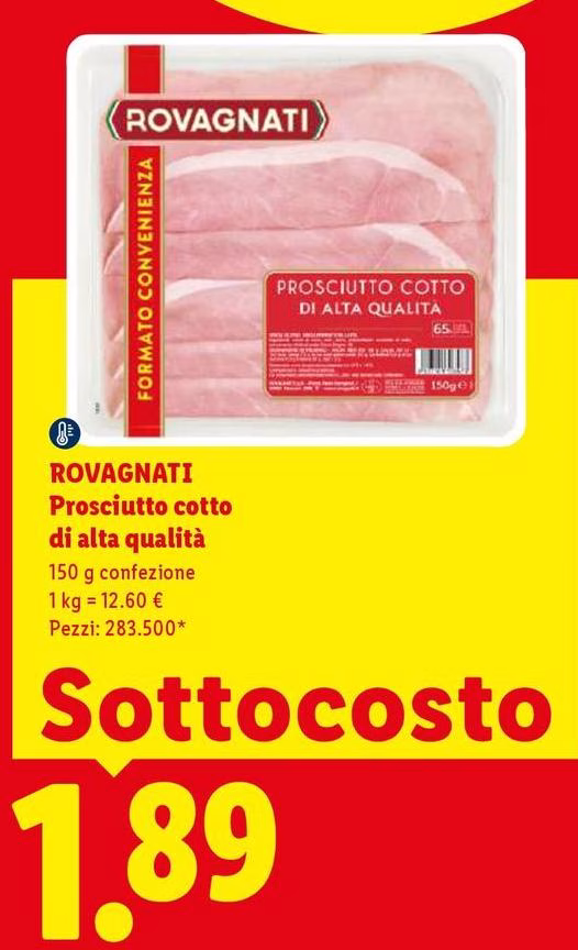 Rovagnati - Prosciutto Cotto Di Alta Qualità