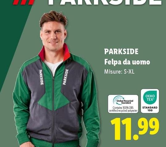 Parkside - Felpa Da Uomo