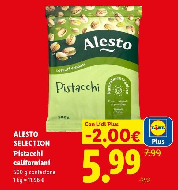 Alesto - Selection Pistacchi Californiani