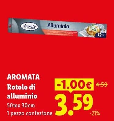Aromata - Rotolo Di Alluminio