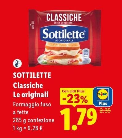Sottilette - Classiche Le Originali