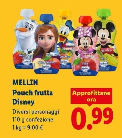 Mellin - Pouch Frutta Disney